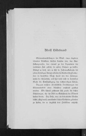 Adolf Hildebrand