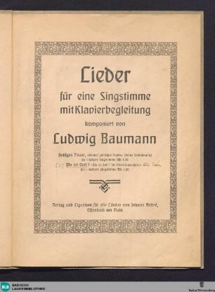 [2]: Wo ist Gott? : für 1 mittlere Singstimme mit Klavierbegleitung