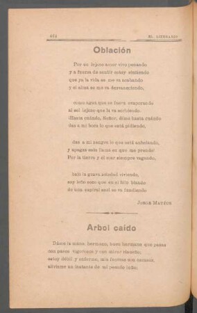 Árbol caído