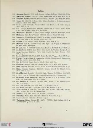 Italien (Nr. 1696-1727)