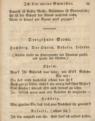 Dreizehnte Scene