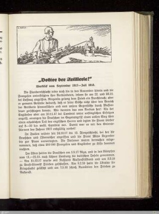"Doktor der Artillerie" (Champagne und Argonnen)