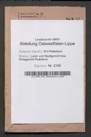 Erblasser: Harmann, Therese: