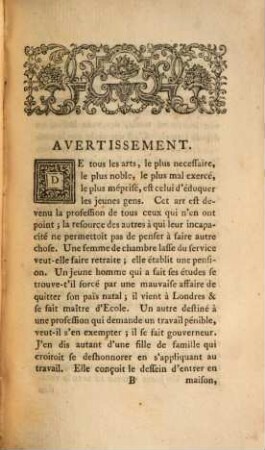 Education Complete Ou Abregé De L'Histoire Universelle : Melée De Geographie, De Chronologie ; A l'usage de La Famille Royale De S. A. R. la Princesse de Galles, [1]