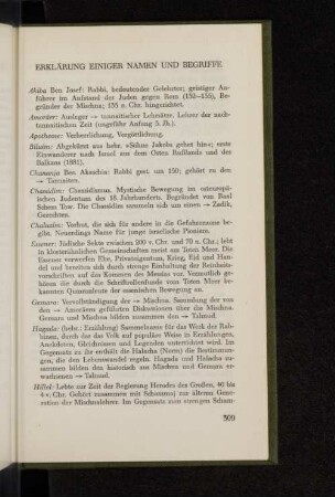 Erklärung einiger Namen und Begriffe