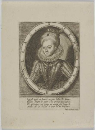 Bildnis der Henriette de Balsac