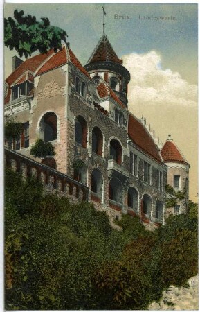 Brüx. Landeswarte (Burg Hněvín)