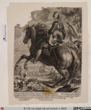 Bildnis Albert de Ligne, prince d' Arenberg et de Barbançon (1644 duc)