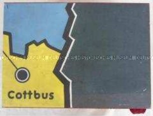 Kiste zum 3. Deutschlandtreffen der Jugend 1964, mit Inhalt