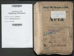 Prietze, Hermann August geb. 08.08.1839; Geheimer Bergrat; ausgeschieden 01.10.1907; Prüfungs- u. Personalakten Band 3