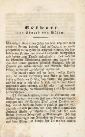 Vorwort von Eduard von Bülow