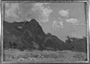 Sommerliche Gebirgslandschaft