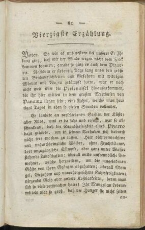 Vierzigste Erzählung