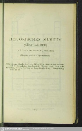 Historisches Museum (Rüstkammer) im I. Stock des Museum Johanneum