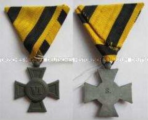 Militärdienstzeichen 3. Klasse der Unteroffiziere für 6 Dienstjahre, Doppelmonarchie Österreich-Ungarn
