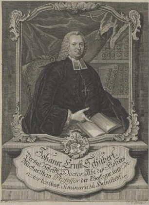 Bildnis des Johann Ernst Schubert