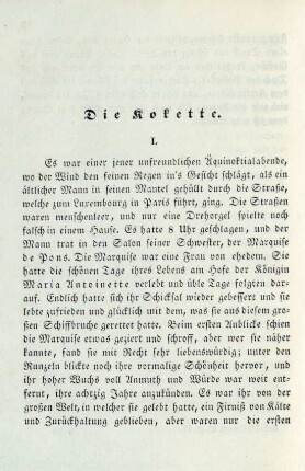 Die Kokette