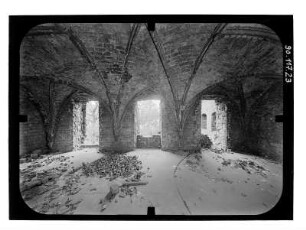 Brandenburg an der Havel. Dominikanerkloster St. Pauli (Ruine). Innenansicht