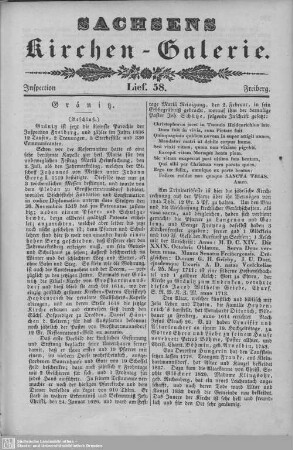 Gränitz, Lippersdorf : 58. Lieferung