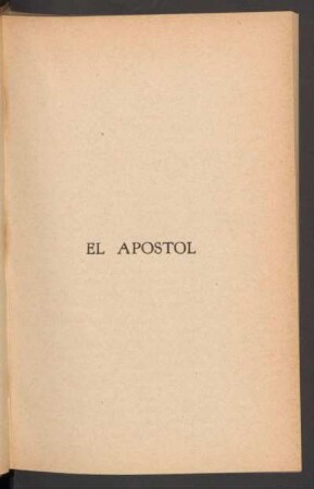 El apóstol