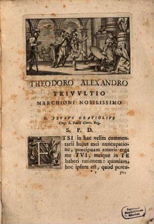 S. Alexander E Thebana Legione Martyr Bergomensium Tutor Secundis curis illustratus