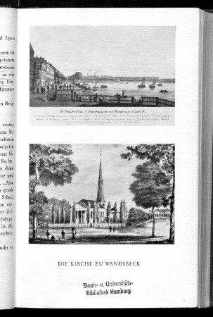 Die Kirche zu Wandsbeck