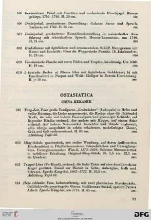 Ostasiatica (Nr. 620-665)