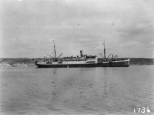 Ein Schiff : Ein großes Schiff
