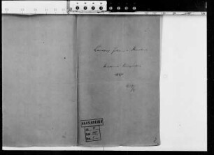 Militärische Korrespondenz des Landgrafen Johann v. Hessen-Braubach