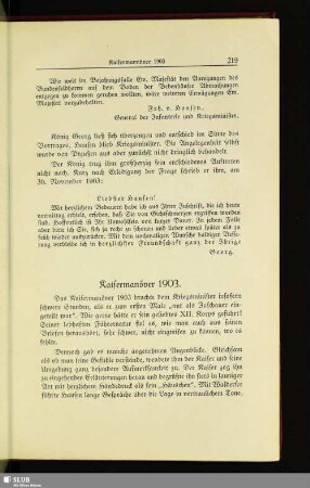 Kaisermanöver 1903