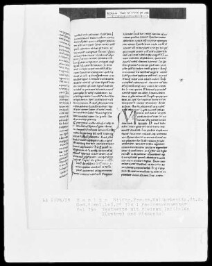 Augustinus, Kommentar zu den Psalmen 101-150 — Initiale I (ustum) & Initiale M (emento), Folio 158 recto