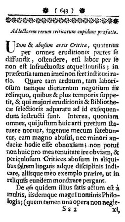 Præfatio de librorum amborum scopo.