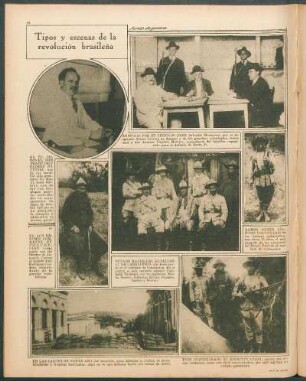 Tipos y escenas de la revolución brasileña [Fotografías]