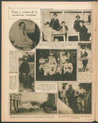 Tipos y escenas de la revolución brasileña [Fotografías]