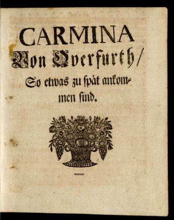 Carmina