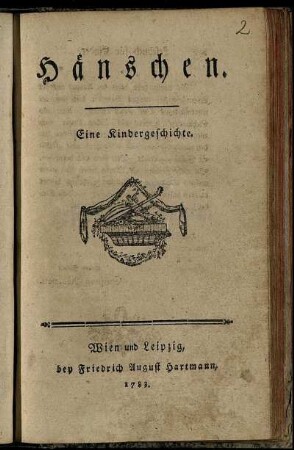 Hänschen : eine Kindergeschichte