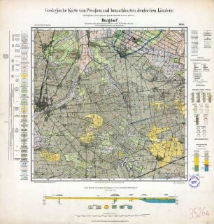 [3526] Burgdorf, Geologische Karte von Preußen und benachbarten deutschen Ländern