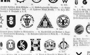 Riesa. Mühle Gebr. Schönherr, Warenzeichen, aus: Die Mühle vom 30.4.1937