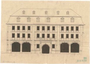Fischer, Theodor; Bamberg; Warenhaus Tietz, Erweiterung - Ansicht