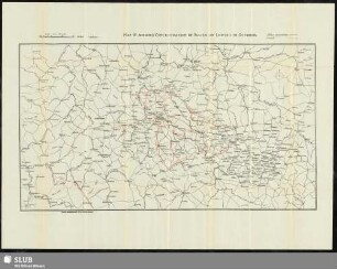 Map IV, shewing concentration of allies on Leipzig in october