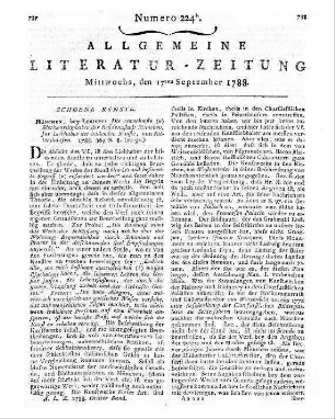 Hieronymus Flappert, oder Geschichte eines fünfmal verheirathet gewesenen Ehemanns, aus seinem Tagebuche gezogen. - Leipzig : Schneider, 1788