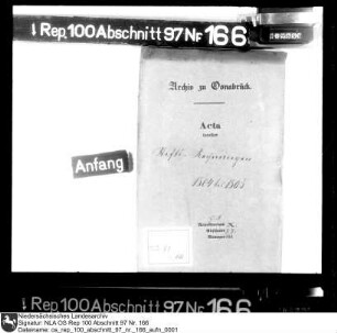 Stiftsrechnungen