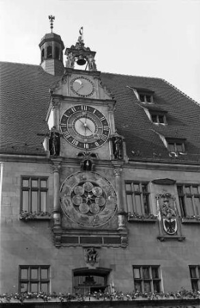 Heilbronn: Astronomische Uhr am Rathaus