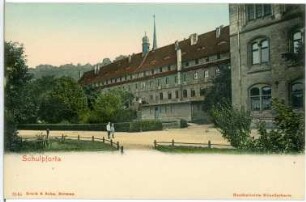 Schulpforta. Blick zum Kloster
