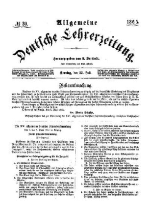 Bekanntmachung