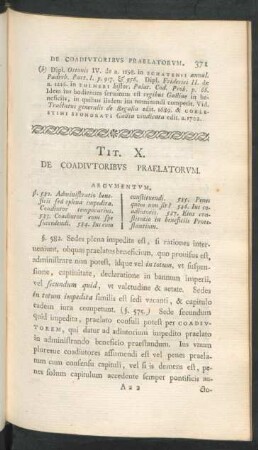 Tit. X. De Coadiutoribus Praelatorum