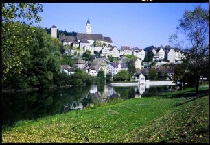 Horb: Neckar mit Stadtbild