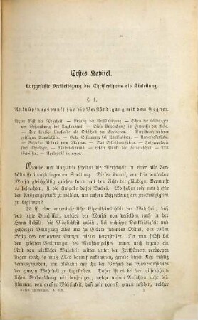 Das Christenthum und die Einsprüche seiner Gegner : eine Apologetik für jeden Gebildeten