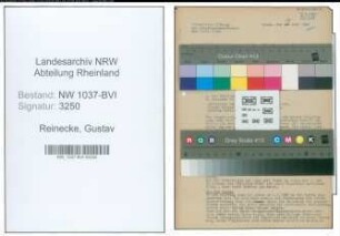 Entnazifizierung Gustav Reinecke , geb. 30.03.1896 (Lehrer)