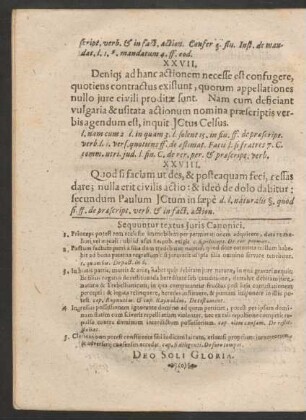 Sequuntur textus Iuris Canonici.